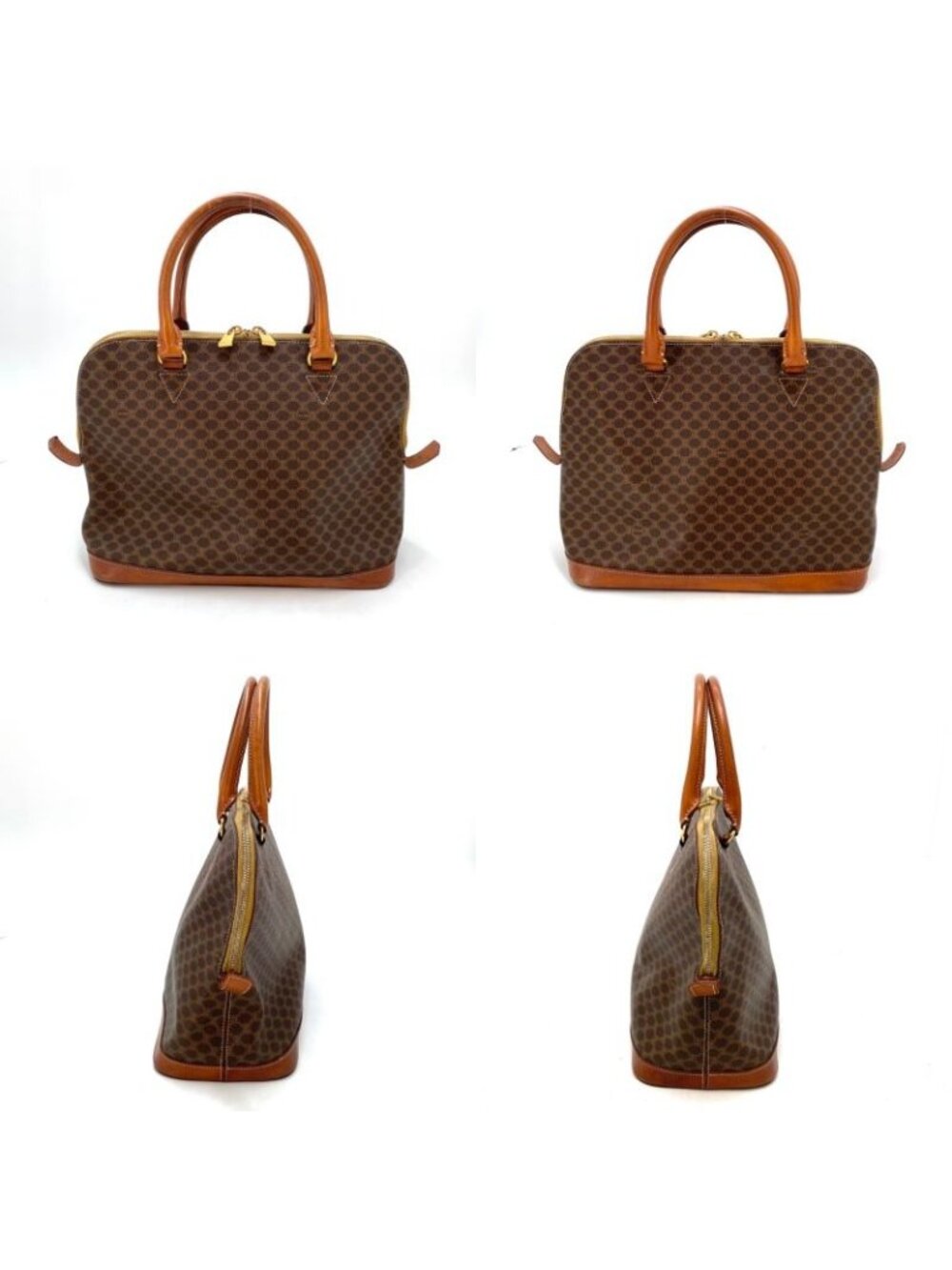 Celine Tote Macadam Mini Boston Travel Formal Business - Picture 4 of 16